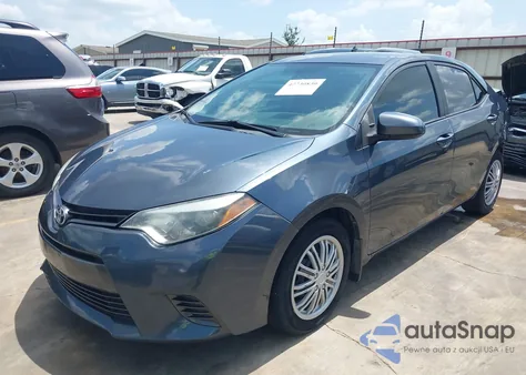2016 Toyota Corolla Le z USA, uszkodzony, nr VIN 2T1BURHE9GC635574